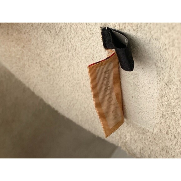 Dooney & Bourke Christa Drawstring Crossbody Bag White Leather Fringe Bucket - Picture 12 of 12